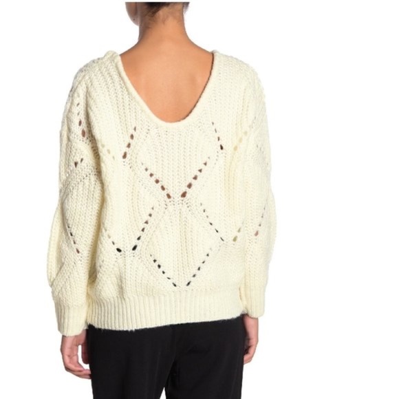 FRNCH Open Stitch Pullover Sweater - Picture 2 of 8